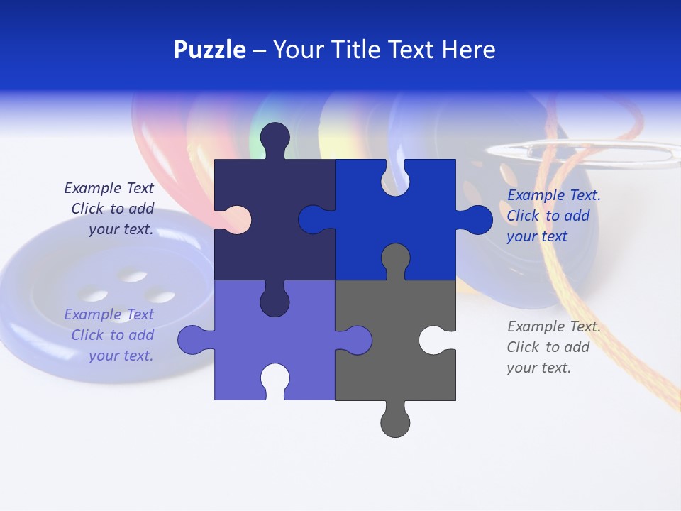 Circle Round Yellow PowerPoint Template