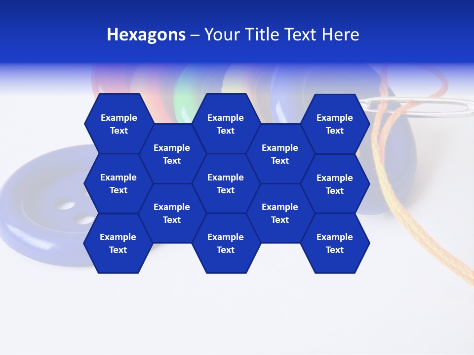 Circle Round Yellow PowerPoint Template