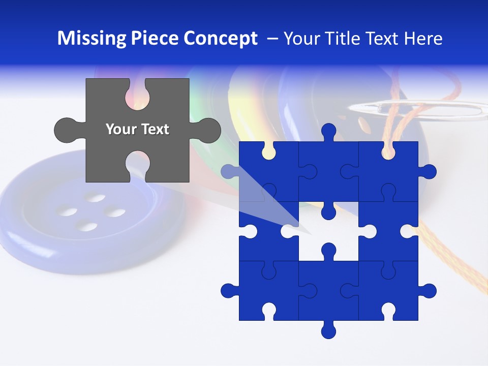 Circle Round Yellow PowerPoint Template