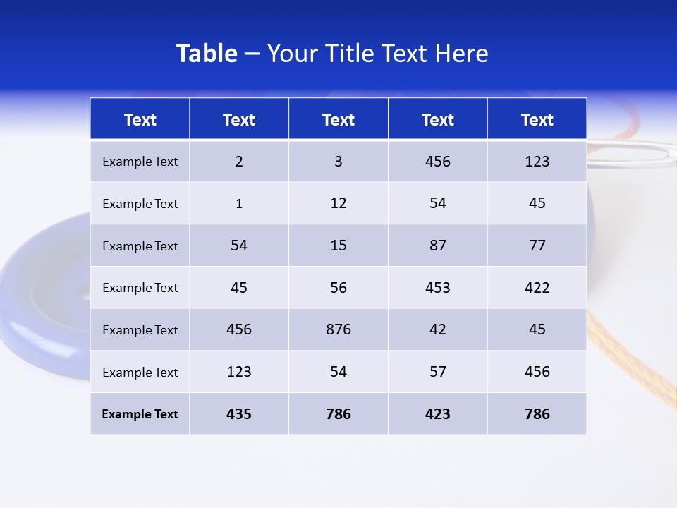 Circle Round Yellow PowerPoint Template