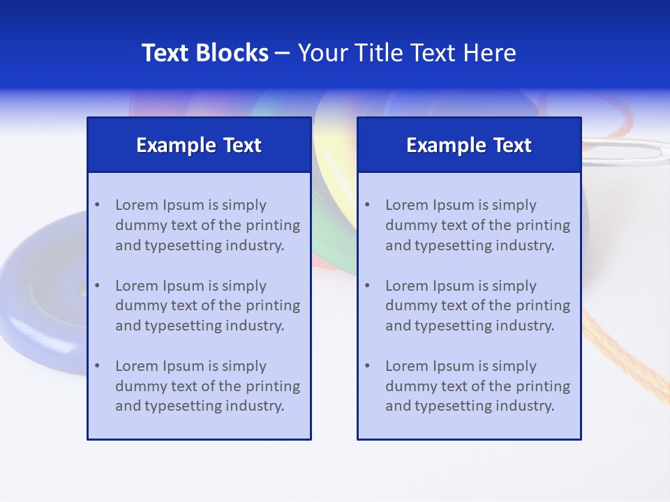 Circle Round Yellow PowerPoint Template