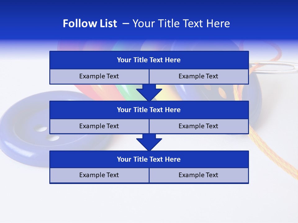 Circle Round Yellow PowerPoint Template
