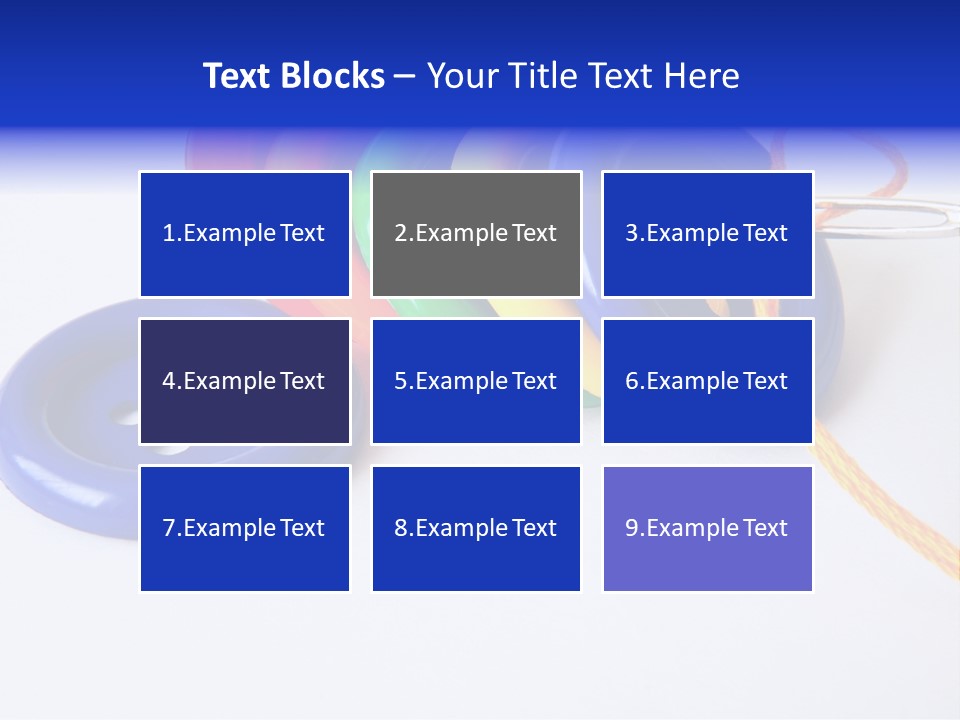 Circle Round Yellow PowerPoint Template