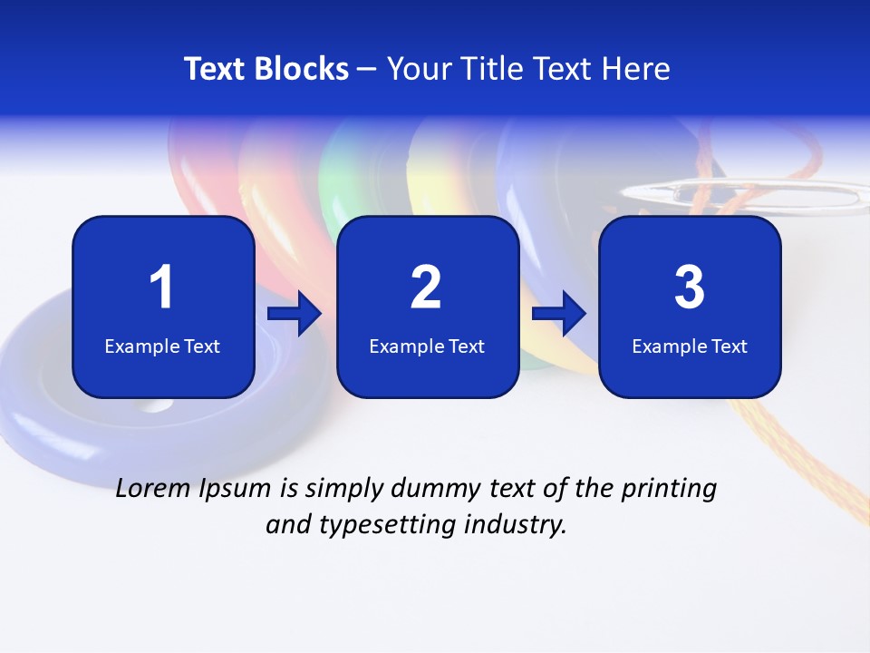 Circle Round Yellow PowerPoint Template