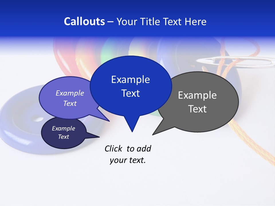 Circle Round Yellow PowerPoint Template
