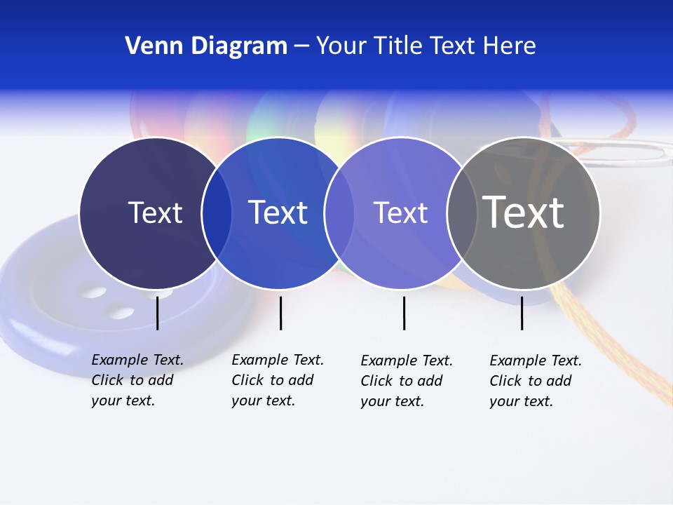 Circle Round Yellow PowerPoint Template