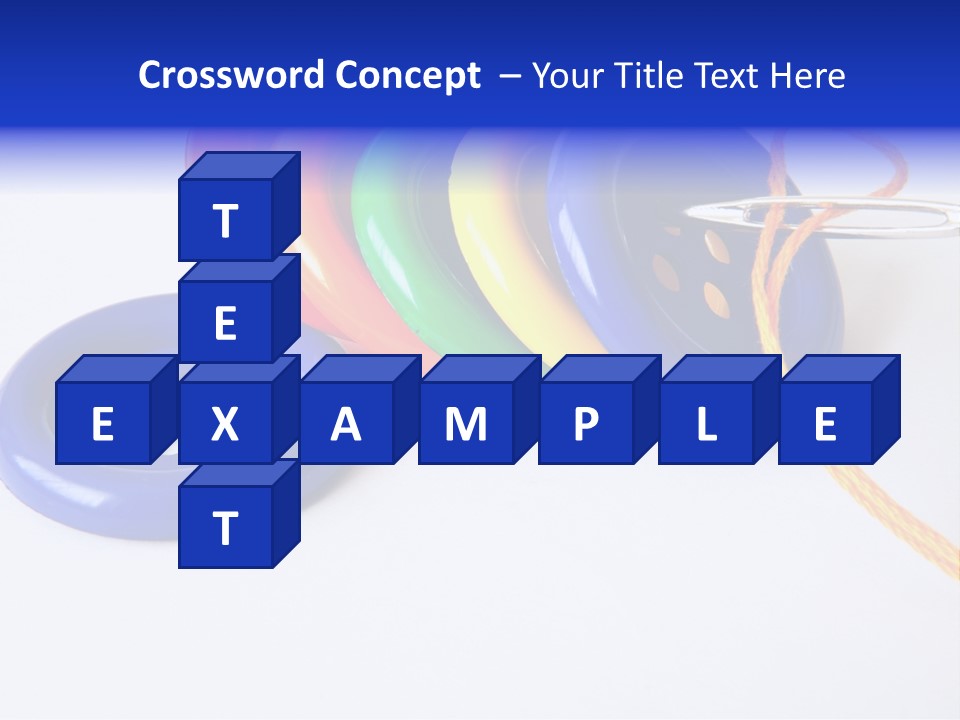 Circle Round Yellow PowerPoint Template