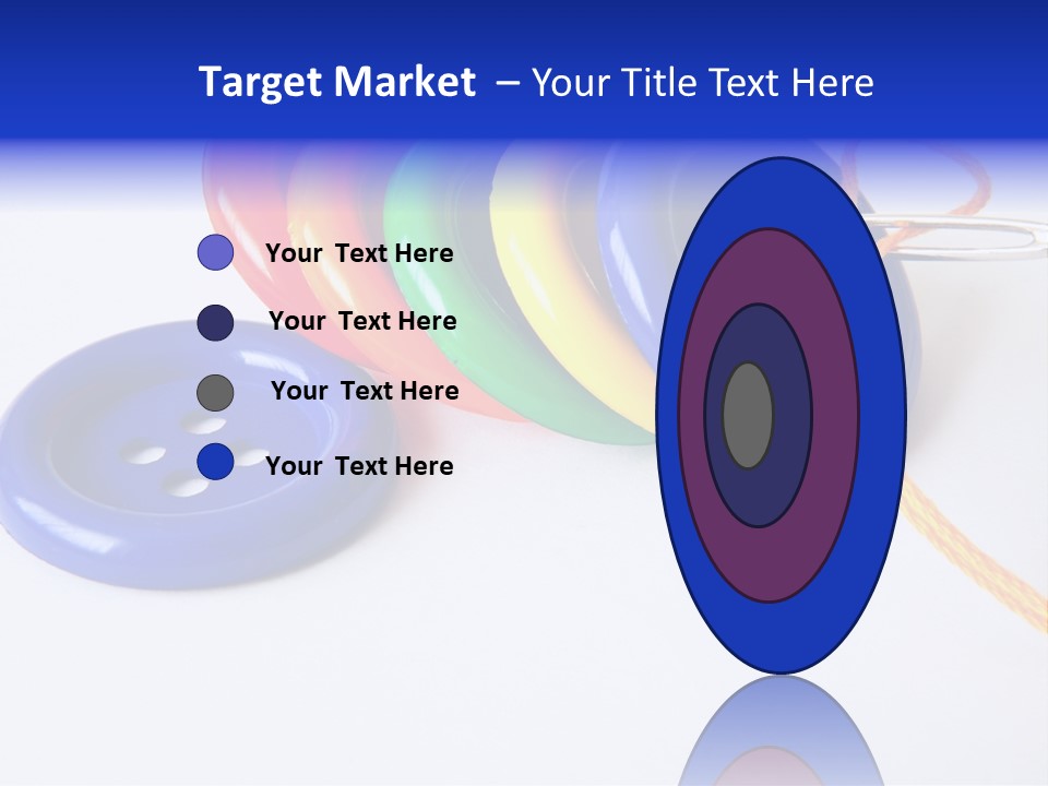 Circle Round Yellow PowerPoint Template