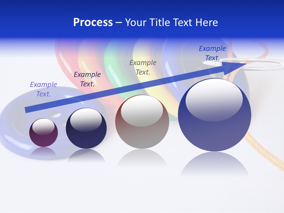 Circle Round Yellow PowerPoint Template