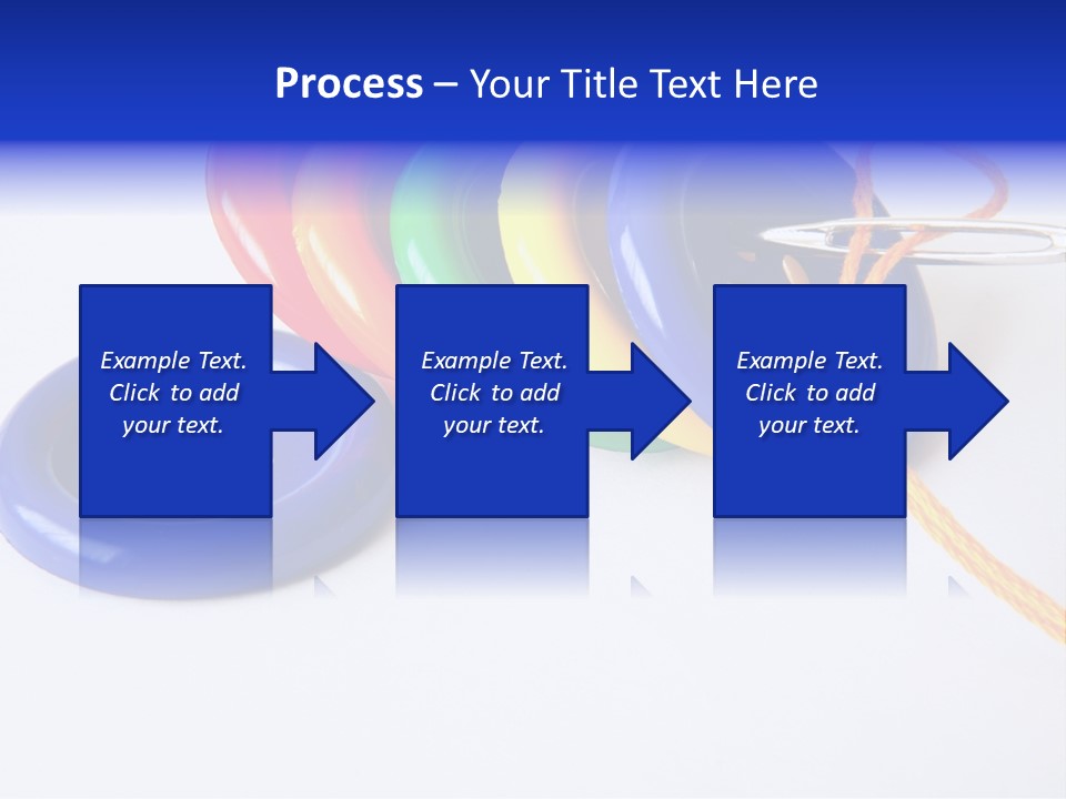 Circle Round Yellow PowerPoint Template