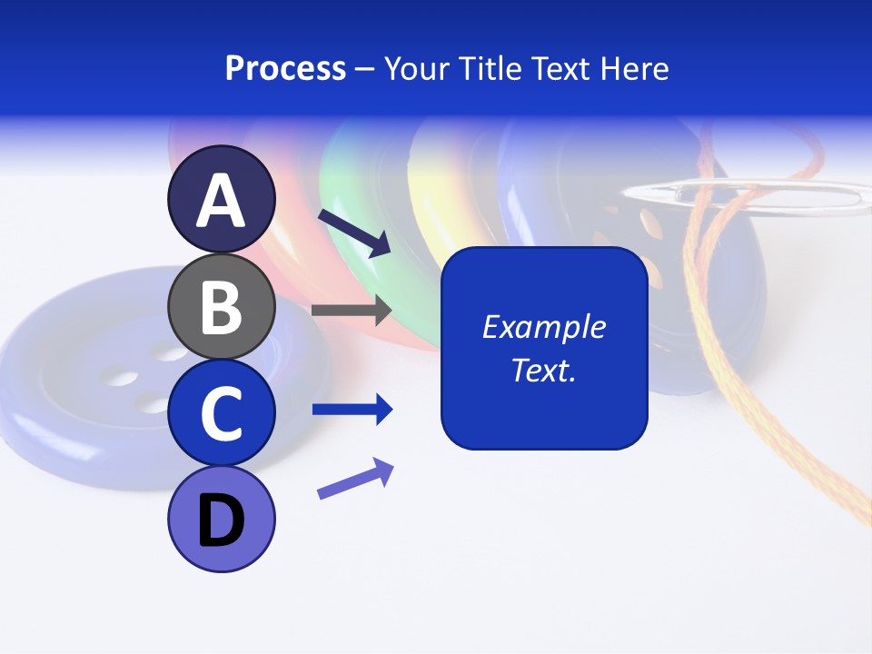 Circle Round Yellow PowerPoint Template