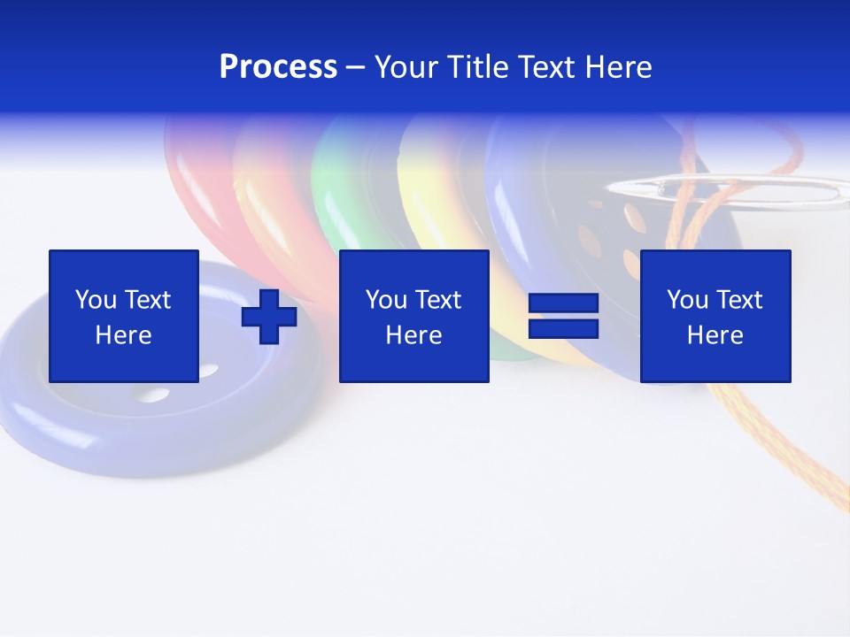 Circle Round Yellow PowerPoint Template