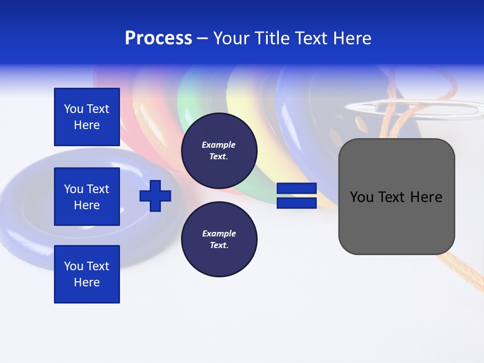 Circle Round Yellow PowerPoint Template