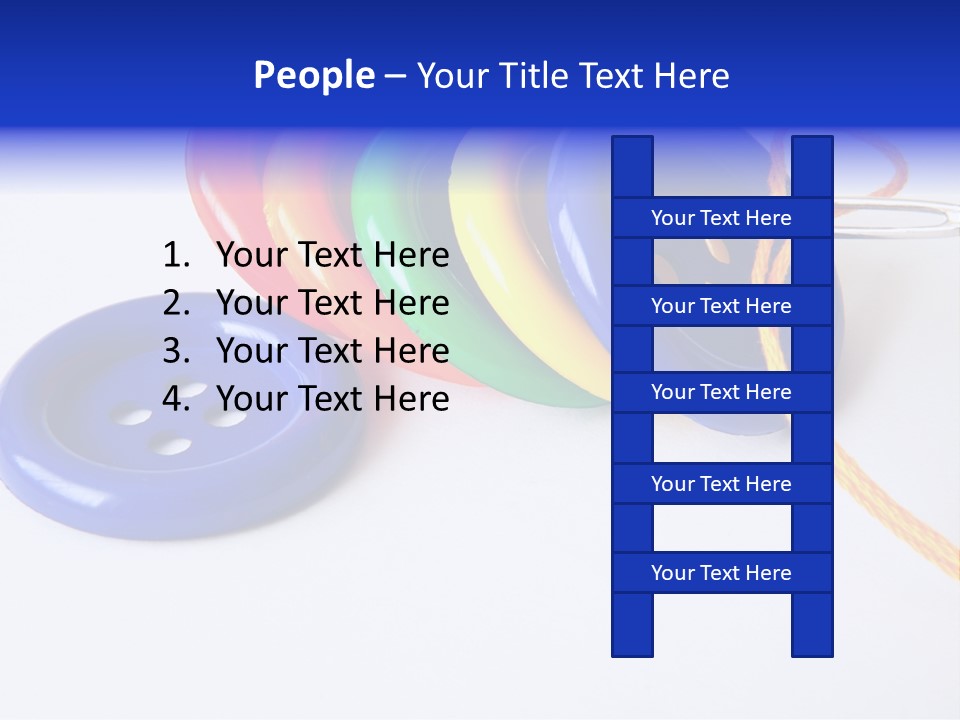 Circle Round Yellow PowerPoint Template