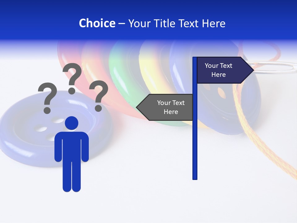 Circle Round Yellow PowerPoint Template