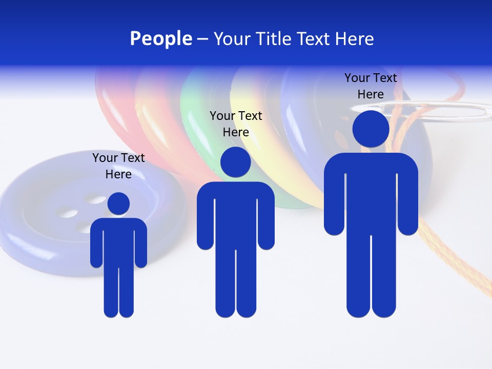 Circle Round Yellow PowerPoint Template