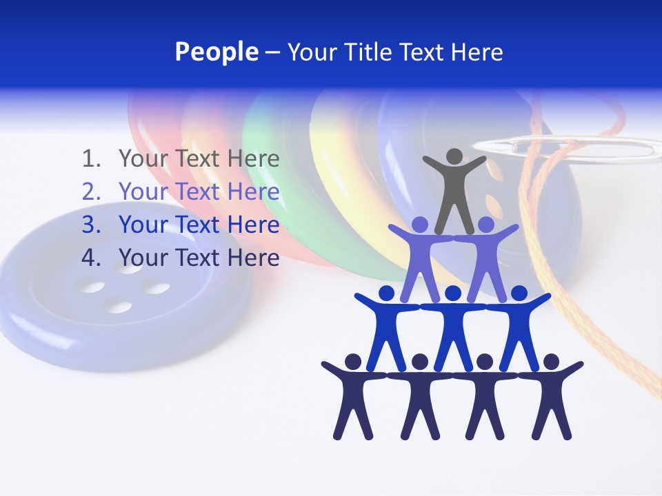 Circle Round Yellow PowerPoint Template