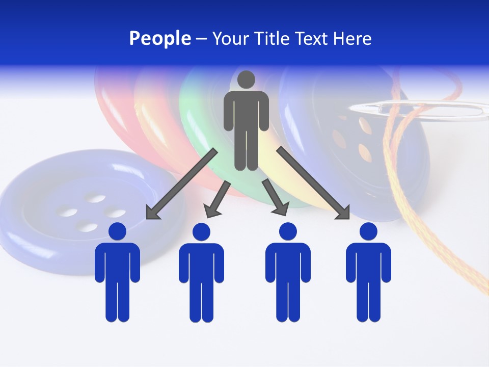 Circle Round Yellow PowerPoint Template