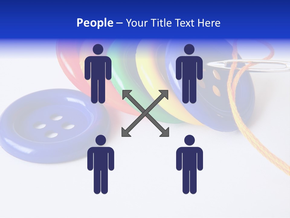 Circle Round Yellow PowerPoint Template