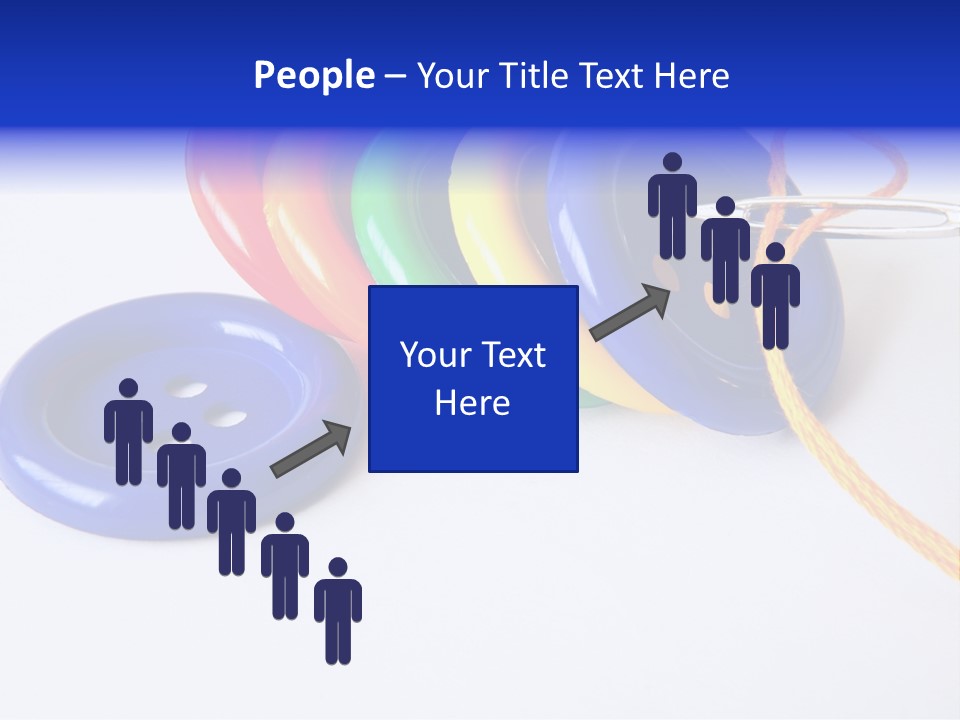 Circle Round Yellow PowerPoint Template