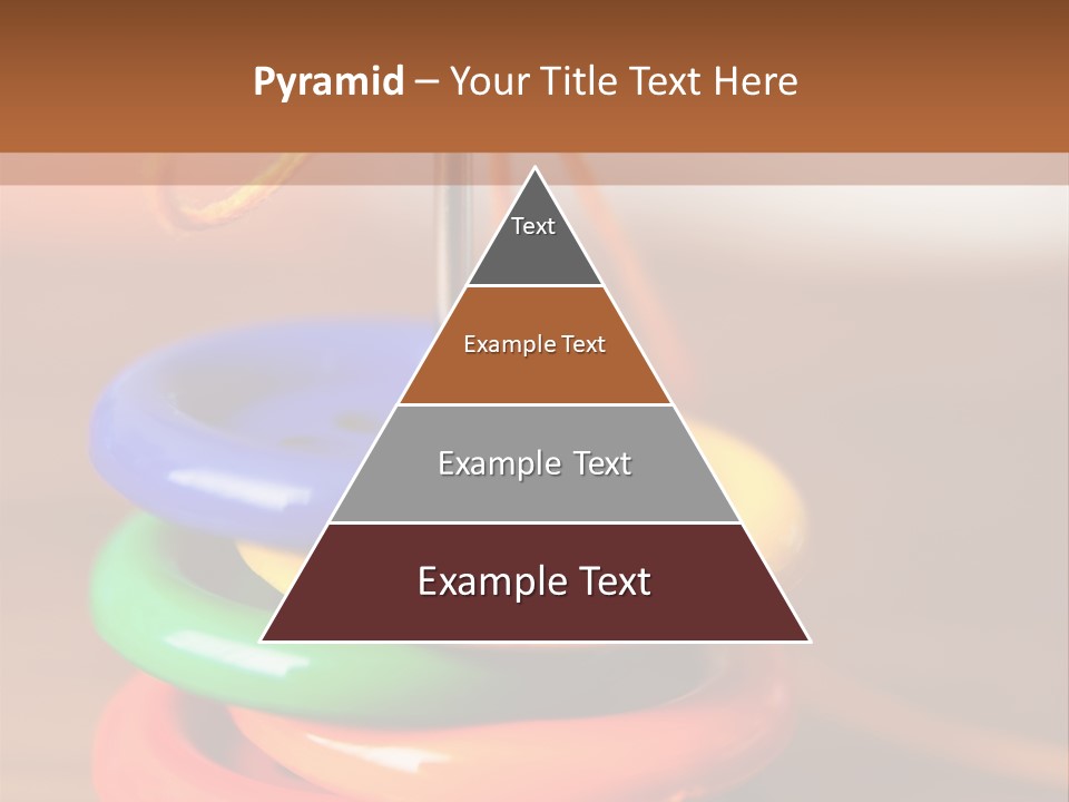 Wooden Cutout Yellow PowerPoint Template