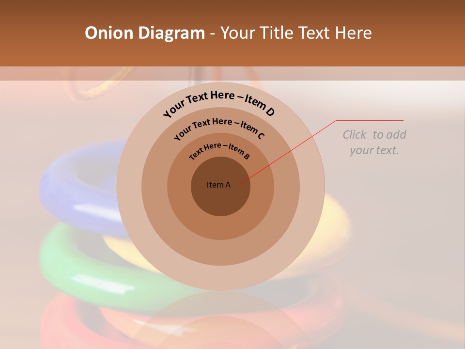 Wooden Cutout Yellow PowerPoint Template