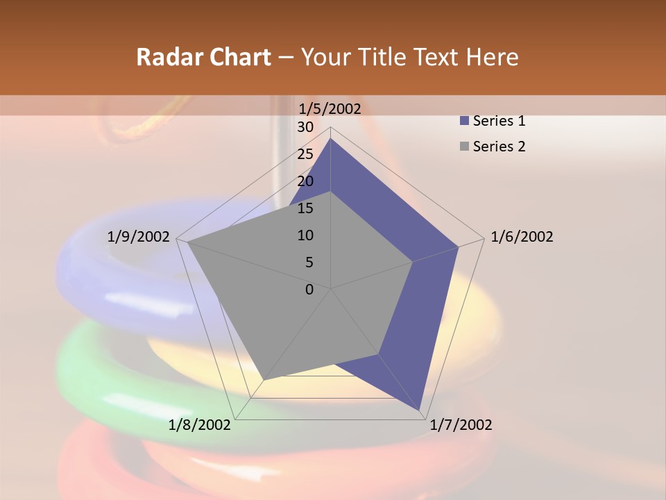 Wooden Cutout Yellow PowerPoint Template