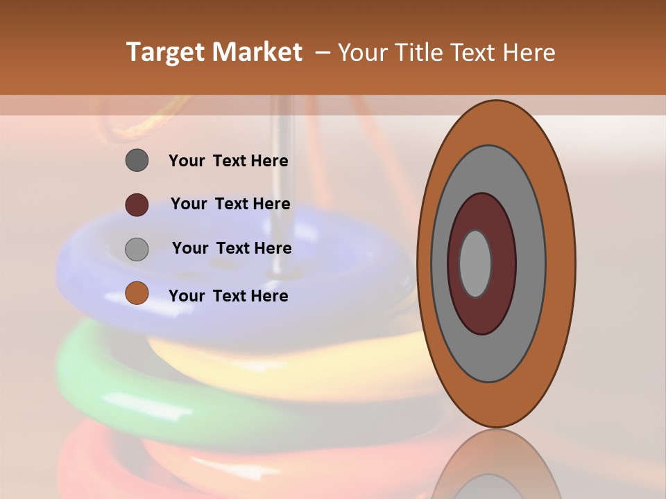 Wooden Cutout Yellow PowerPoint Template