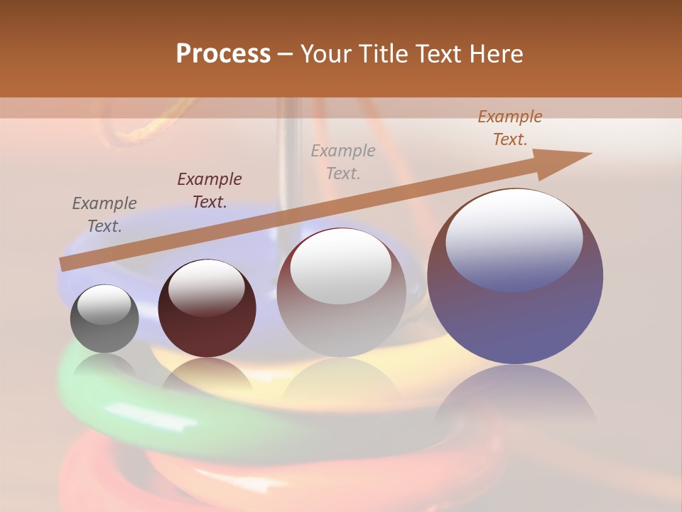 Wooden Cutout Yellow PowerPoint Template