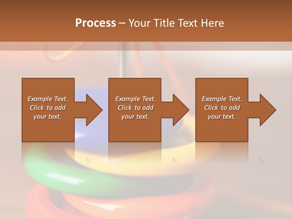 Wooden Cutout Yellow PowerPoint Template