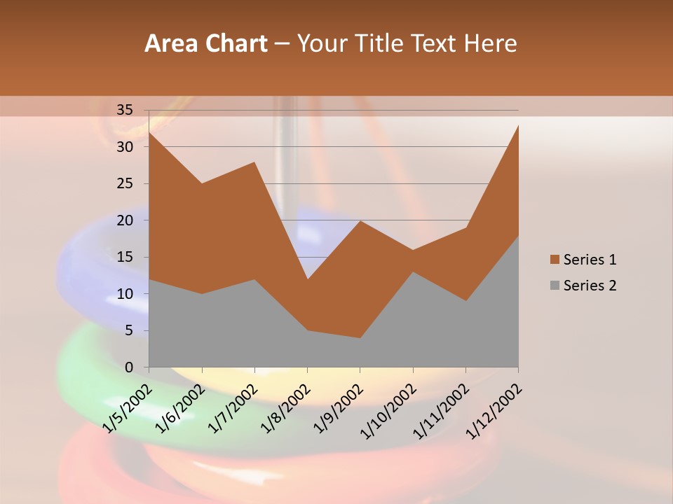Wooden Cutout Yellow PowerPoint Template