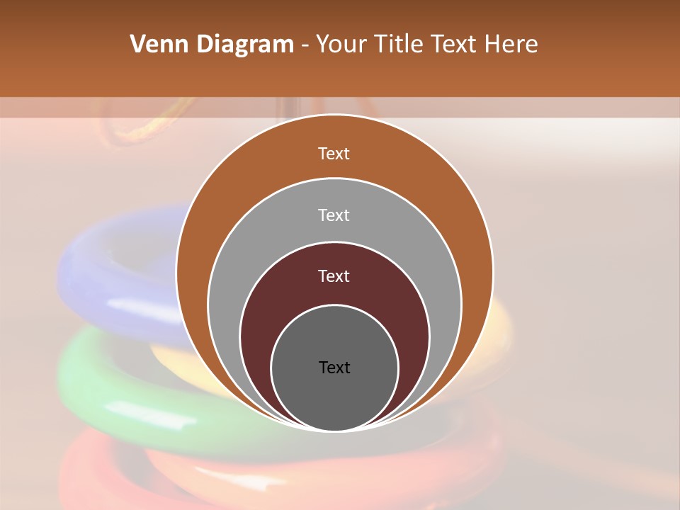 Wooden Cutout Yellow PowerPoint Template