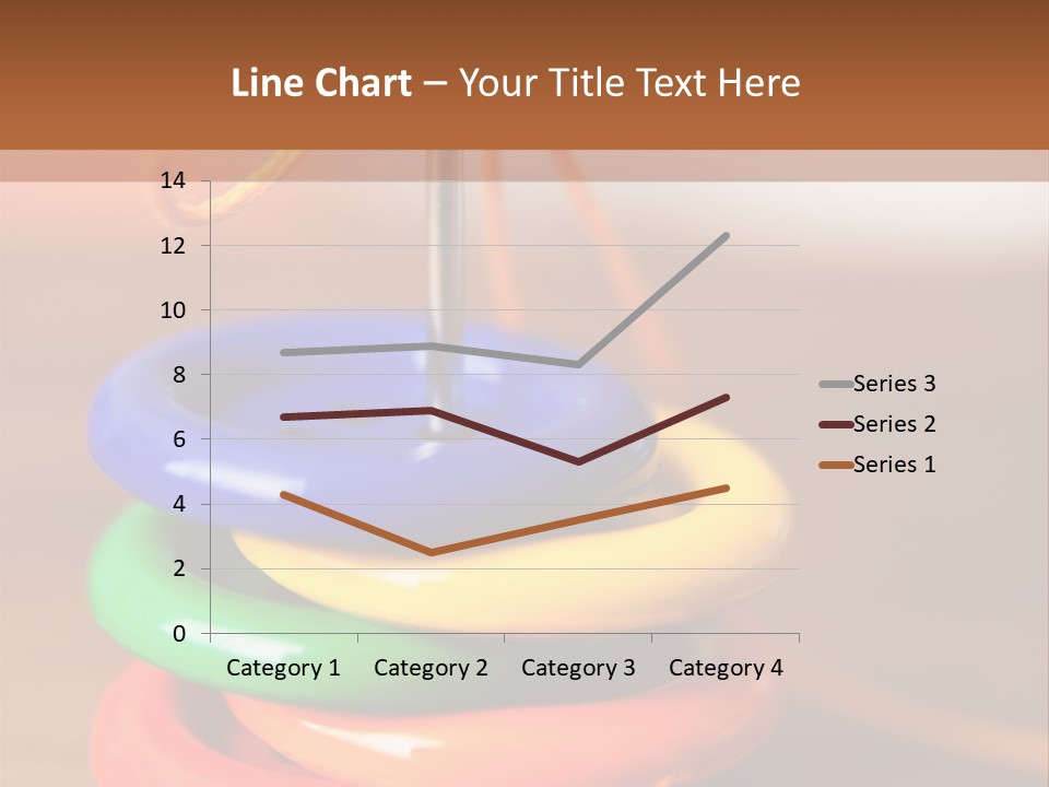Wooden Cutout Yellow PowerPoint Template