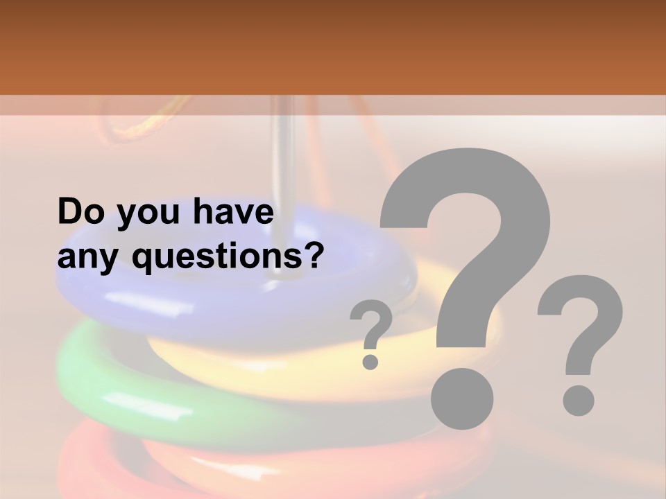 Wooden Cutout Yellow PowerPoint Template