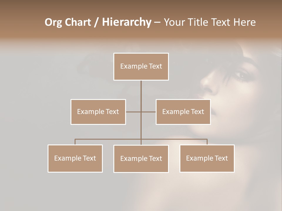 Wild Wavy Hair Attractive PowerPoint Template