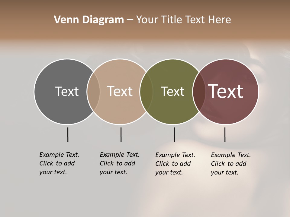 Wild Wavy Hair Attractive PowerPoint Template