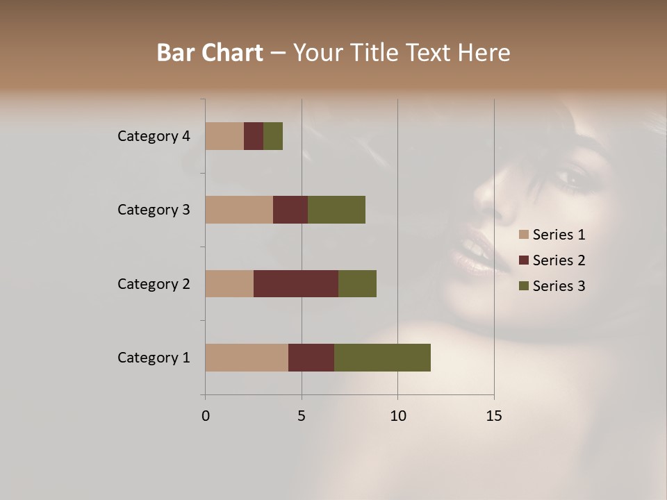 Wild Wavy Hair Attractive PowerPoint Template