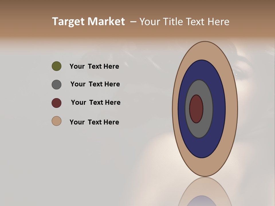 Wild Wavy Hair Attractive PowerPoint Template