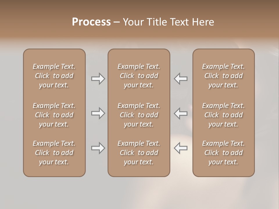 Wild Wavy Hair Attractive PowerPoint Template