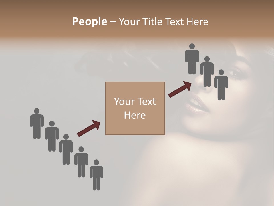 Wild Wavy Hair Attractive PowerPoint Template