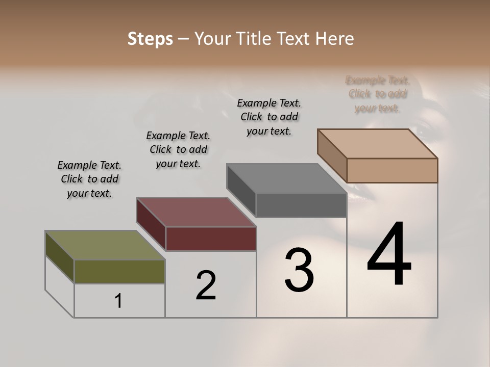 Wild Wavy Hair Attractive PowerPoint Template