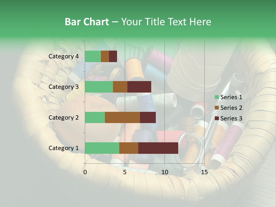 Craft White Button PowerPoint Template