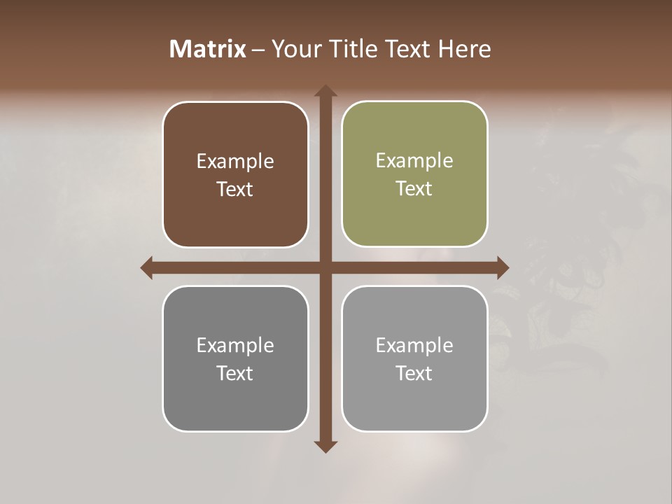 Sexy Black Brown Eyes PowerPoint Template