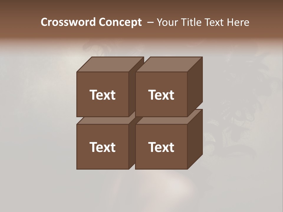 Sexy Black Brown Eyes PowerPoint Template
