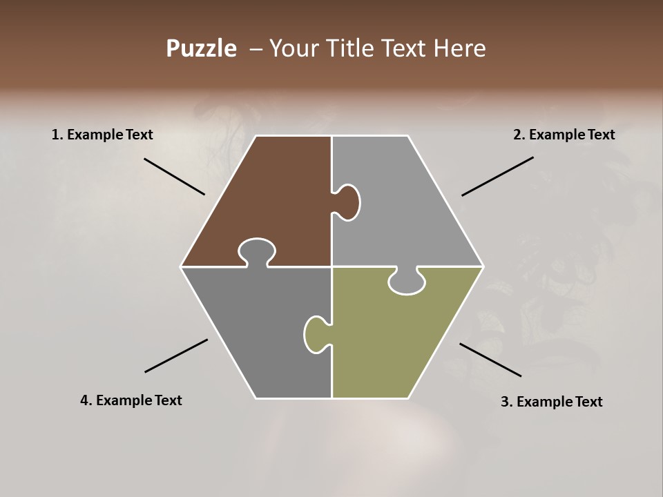 Sexy Black Brown Eyes PowerPoint Template