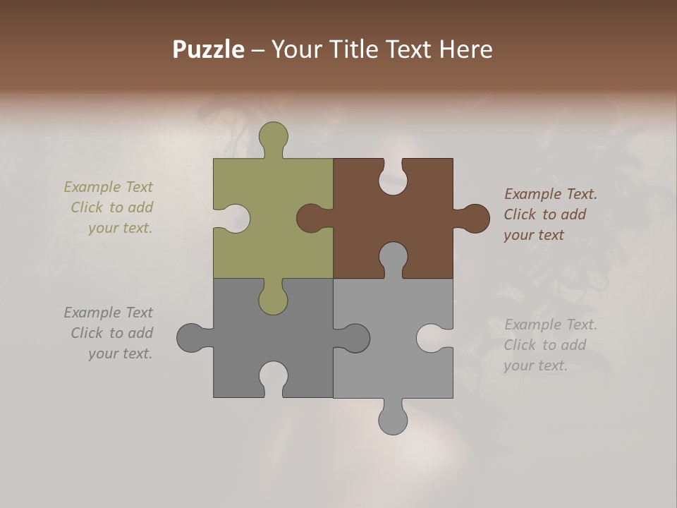 Sexy Black Brown Eyes PowerPoint Template