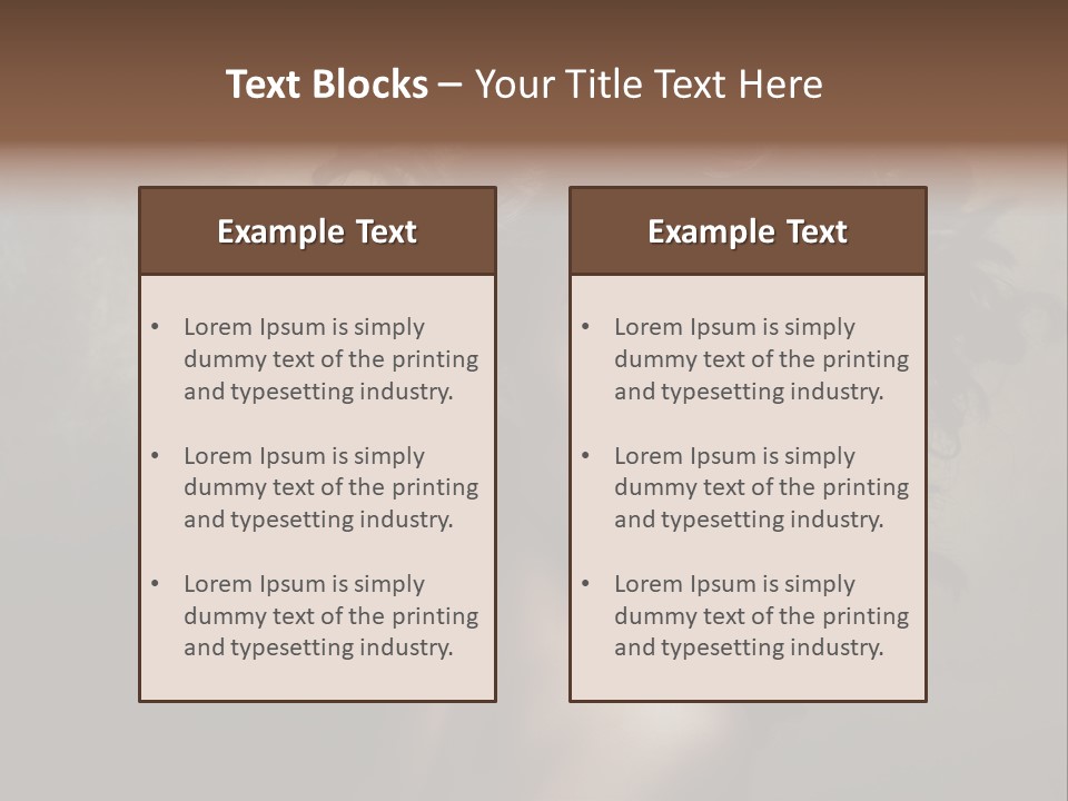 Sexy Black Brown Eyes PowerPoint Template