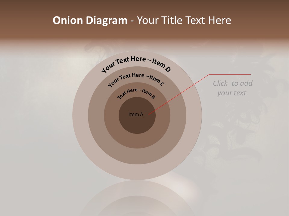 Sexy Black Brown Eyes PowerPoint Template