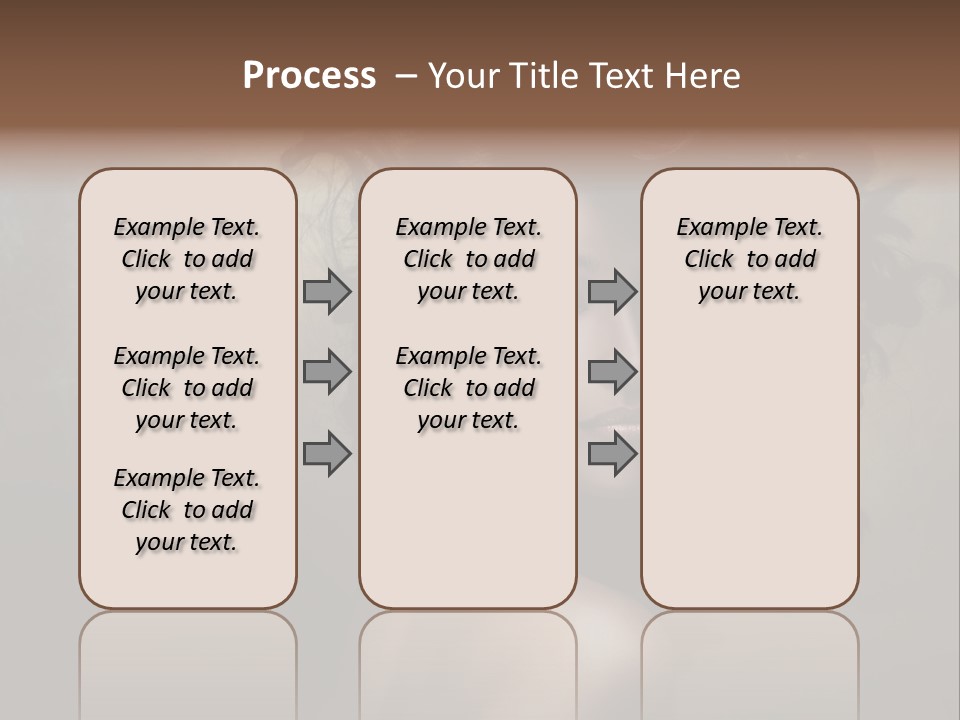 Sexy Black Brown Eyes PowerPoint Template