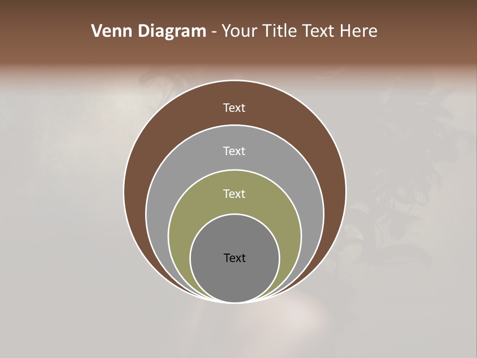 Sexy Black Brown Eyes PowerPoint Template